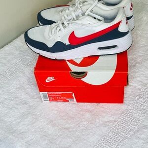 Nike Air Max SC (GS) | White / Navy / Red | Size 5Y